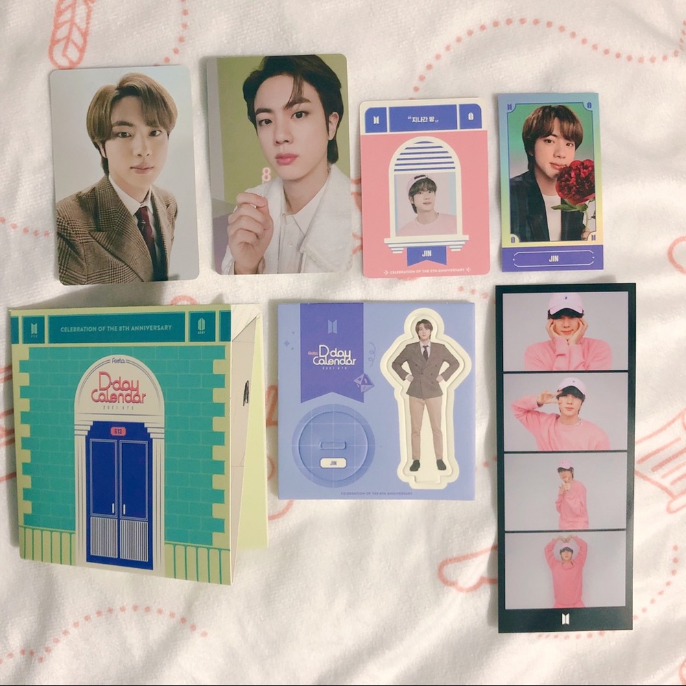 BTS Festa Calendar Seokjin Jin Set